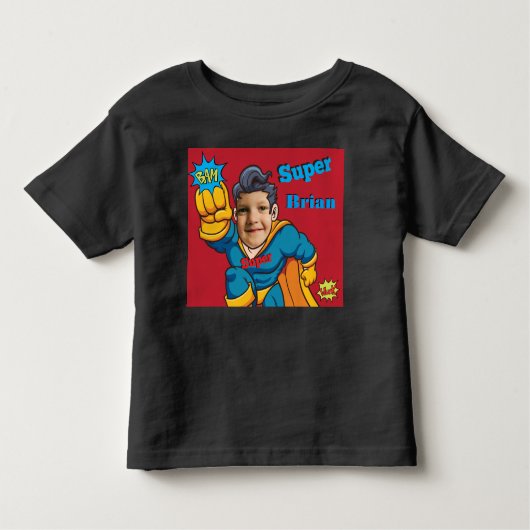 Super Special Kids 🌟 Bester Superheld Kleinkind T-shirt (Vorderseite)