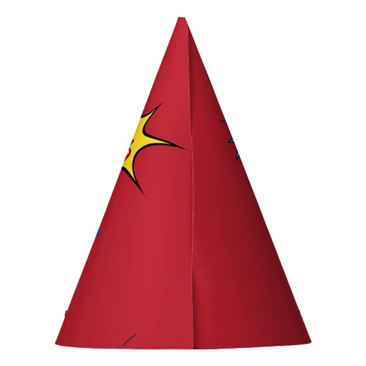 Super Special Kids 🌟 Bester Superheld Partyhütchen (Rückseite)