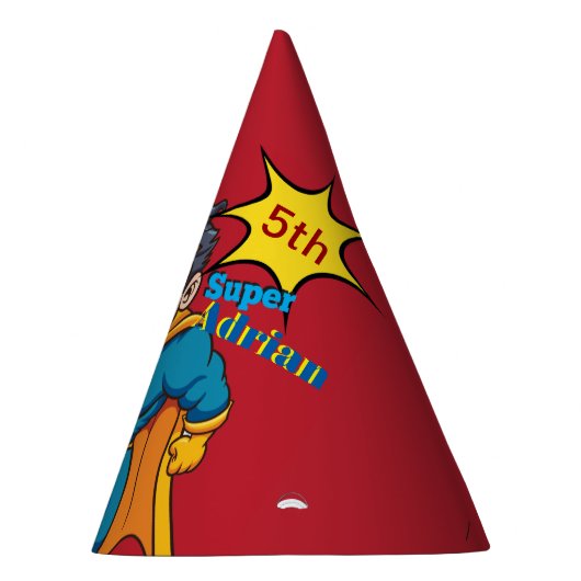 Super Special Kids 🌟 Bester Superheld Partyhütchen (Rechts)