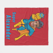 Super Special Kid's Bestes Superhero-Foto Fleecedecke (Vorderseite (Horizontal))