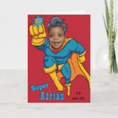 Super Special Kid's Bestes Superhero-Foto Karte (Vorderseite)