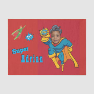 Super Special Kid's Bestes Superhero-Foto Seidenpapier
