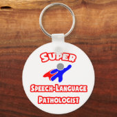 Super Speech Language Pathologe Schlüsselanhänger (Vorderseite)