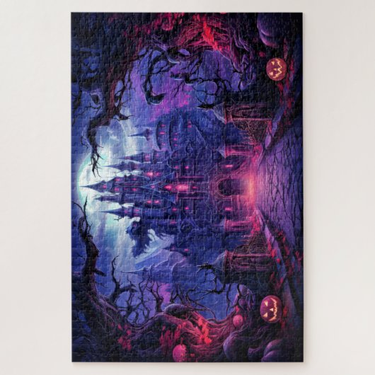 Super Spooky Spuk Manor | Frohe Halloween Puzzle (Vertikal)