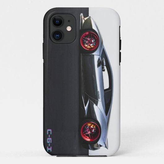 Super-Sportwagen auf iPhone11 Case-Mate Abdeckung iPhone Hülle (Rückseite)