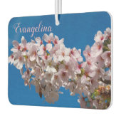 Super Spring Cherry blüht Sakura Individuelle Name Autolufterfrischer (Links)
