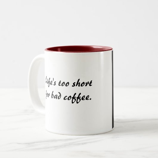 Super Spy Brew Coffee Tasse (Vorderseite Links)