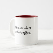 Super Spy Brew Coffee Tasse (Vorderseite Links)