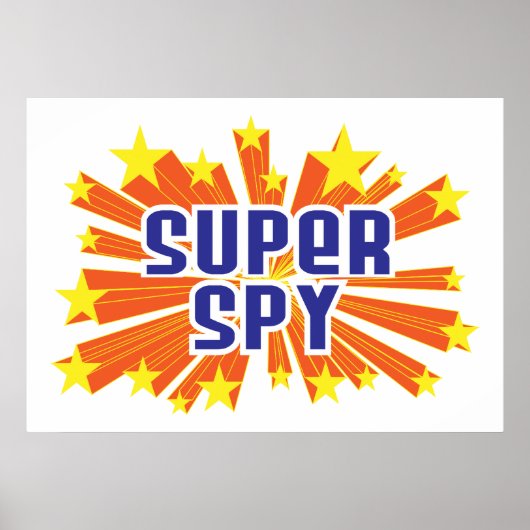 Super Spy Poster (Vorne)