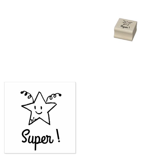 Super Star Bug Doodle benutzerdefinierte Lehrer be Gummistempel (Stempel)