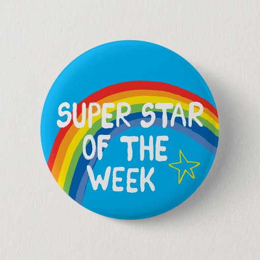 Super Star des Abzeichens Button (Vorderseite)