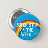 Super Star des Abzeichens Button (Vorne & Hinten)