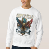 Super Star Eagle Emblem Sweatshirt (Vorderseite)