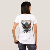 Super Star Eagle Emblem T-Shirt (Schwarz voll)