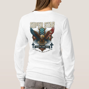 Super Star Eagle Emblem T-Shirt