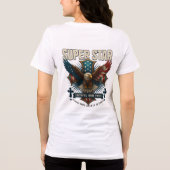 Super Star Eagle Emblem Tri-Blend Shirt (Rückseite)