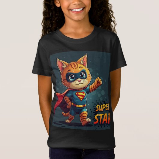 Super Star - Girls' T-Shirt (Vorderseite)