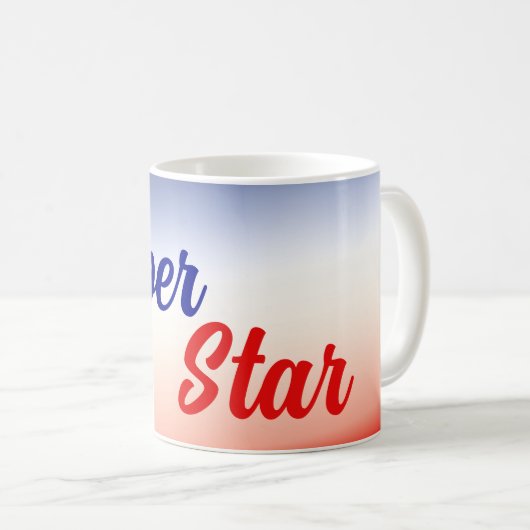 Super Star Kaffeetasse (VorderseiteRechts)