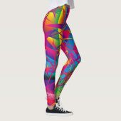 Super Star Leggings - Helle, feine Farben - Yoga (Rechts)