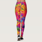 Super Star Leggings - Helle, feine Farben - Yoga (Rückseite)