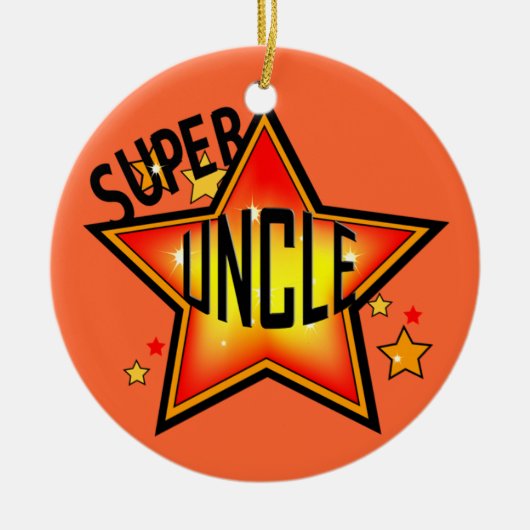 Super Star Onkel Weihnachtsschmuck (Vorne)