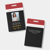 Super Star School Lehrer-Foto Ausweis (Vorder- & Rückseite)