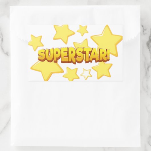Super Star School Sticker (Tasche)