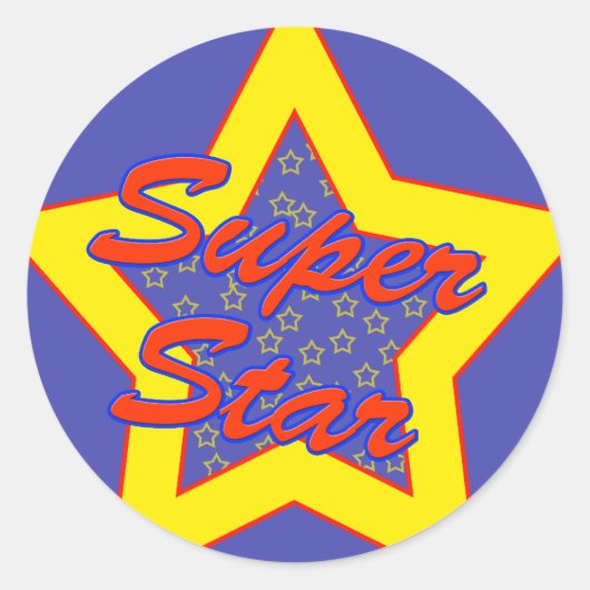 Super Star Sticker (Vorderseite)