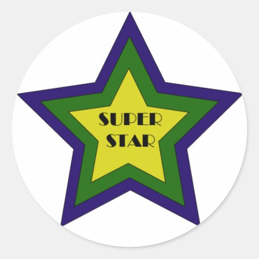 Super Star Sticker (Vorderseite)