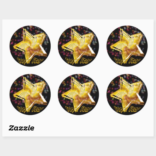 Super Star Sticker (Blatt)