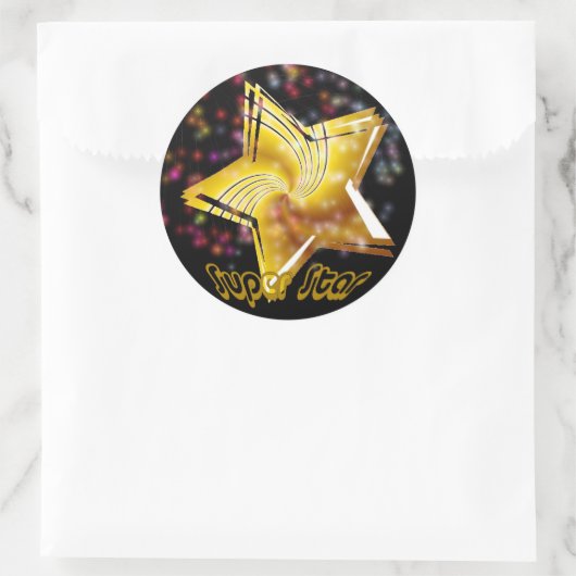 Super Star Sticker (Tasche)