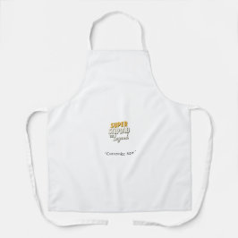 Super Step Dad the Legend Apron – BBQ Gift Schürze