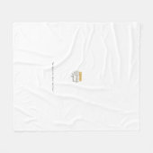 Super Step Dad the Legend Blanket – Cozy Gift Fleecedecke (Vorderseite (Horizontal))