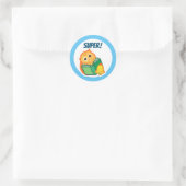 SUPER! Sticker Award — Kundenspezifische Gestaltun (Tasche)