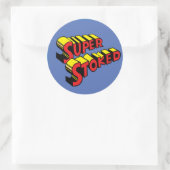 Super Stoked Blue Sticker (Tasche)