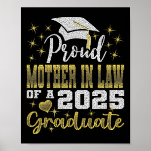 Super stolz Mutter im Recht von 2025 Absolvent Pha Poster