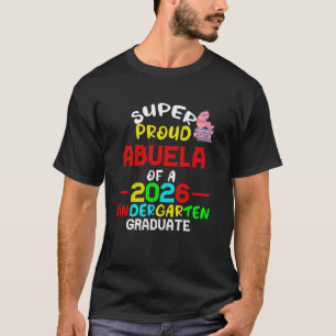 Super stolze ABUELA des Kindergartenabsolventen vo T-Shirt