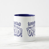 Super stolzer Vater eines 'Absolventen 09 Tasse (Zentrum)