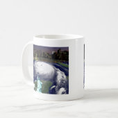 Super Storm Sandy 2012,Auge des Sturms_ Kaffeetasse (Vorderseite Links)
