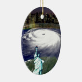 Super Storm Sandy 2012,Auge des Sturms_ Keramikornament (Rechts)