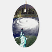 Super Storm Sandy 2012,Auge des Sturms_ Keramikornament (Links)