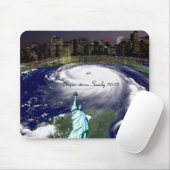 Super Storm Sandy 2012,Auge des Sturms_ Mousepad (Mit Mouse)