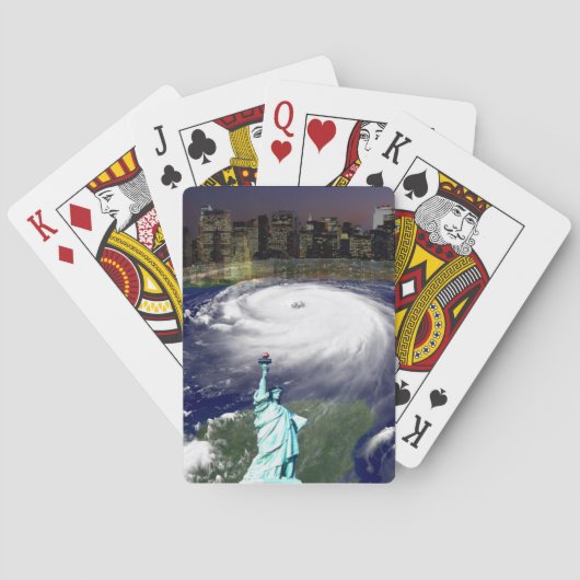 Super Storm Sandy 2012,Auge des Sturms_ Spielkarten (Rückseite)