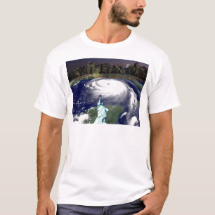 Super Storm Sandy 2012,Auge des Sturms_ T-Shirt