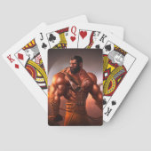 Super Strong Man Spielkarten (Rückseite)