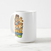 SUPER STUDENT MODUS: EIN Inspirierend Kaffeetasse (Vorderseite Links)