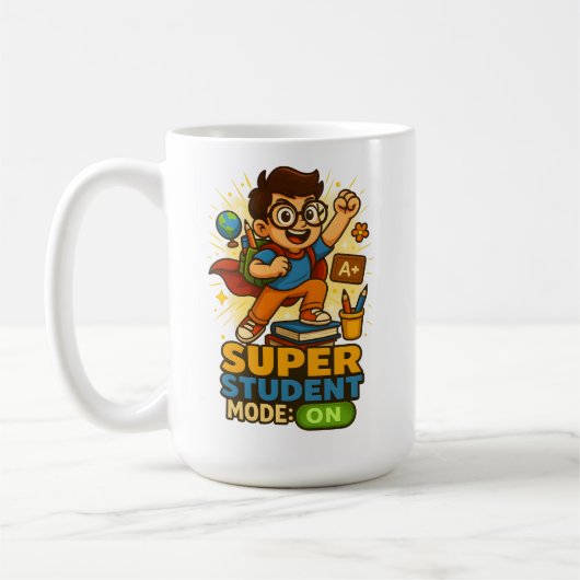 SUPER STUDENT MODUS: EIN Inspirierend Kaffeetasse (Links)