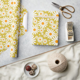 Super stylisch und modern Retro 60er 70er Geschenk Geschenkpapier