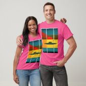 Super Stylish Ufo Design T-Shirt (Unisex)