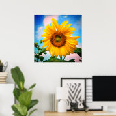 Super Sunflower Poster (Heimbüro)